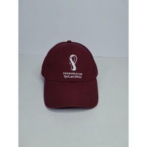 FIFA World Cup Qatar 2022 Hat Cap Buckle Strapback Official Emblem